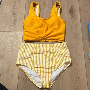 coral reef swim set - NWOT